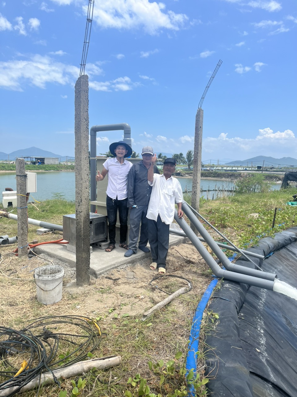 Máy tạo clo làm nên hiệu suất nuôi trồng