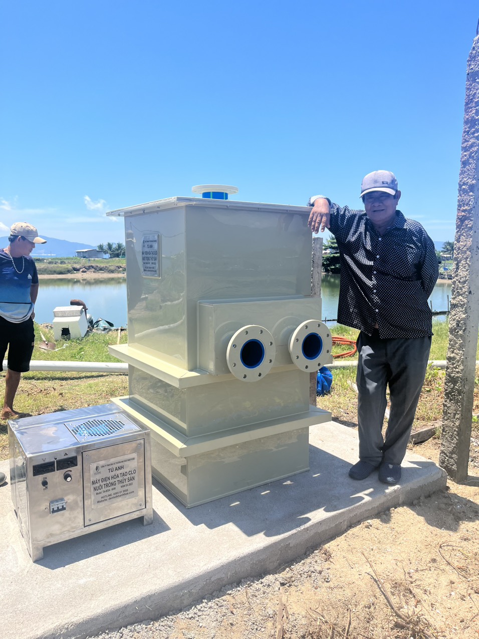 Máy tạo clo - Thương hiệu xanh dành cho ngành nuôi trồng