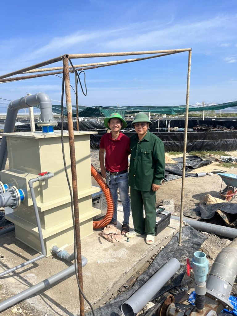 Máy tạo clo cùng ngành nuôi tôm cá phát triển