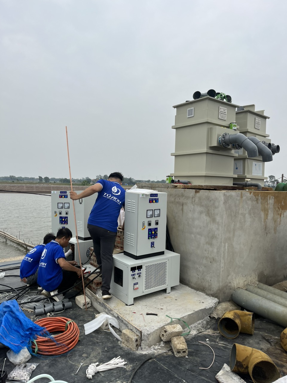 Công nghệ điện hóa của máy tạo clo trong ngành nuôi trồng