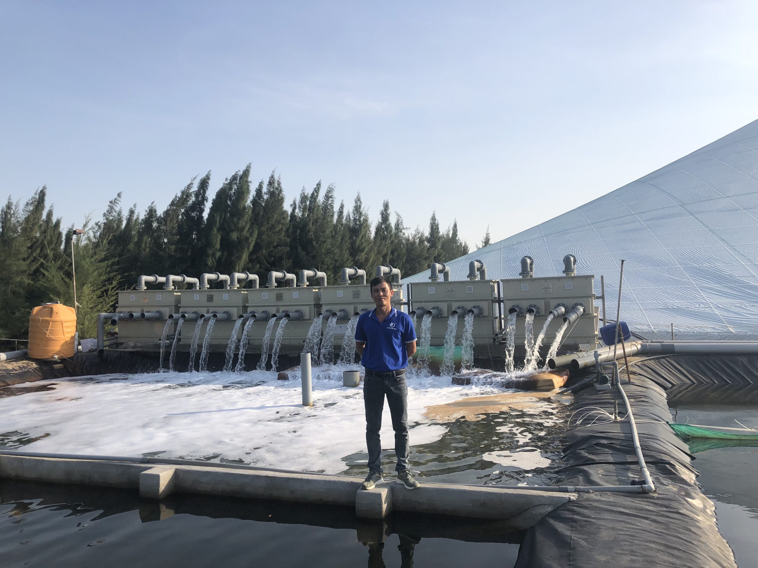 Công nghệ máy xử lý nước biển đầu vào trong nuôi trồng thủy sản