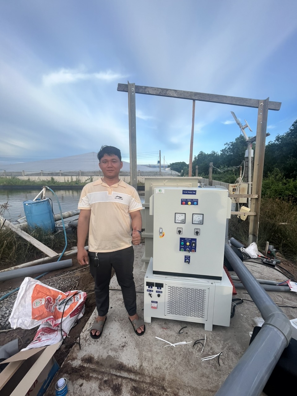 Máy tạo clo - Bí quyết bảo vệ thủy sản trong nuôi trồng