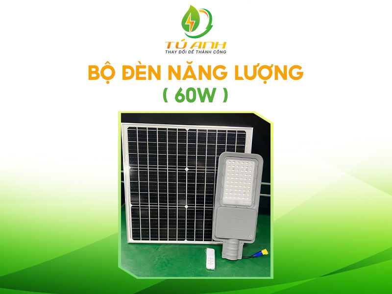 Đèn năng lượng mặt trời 60w