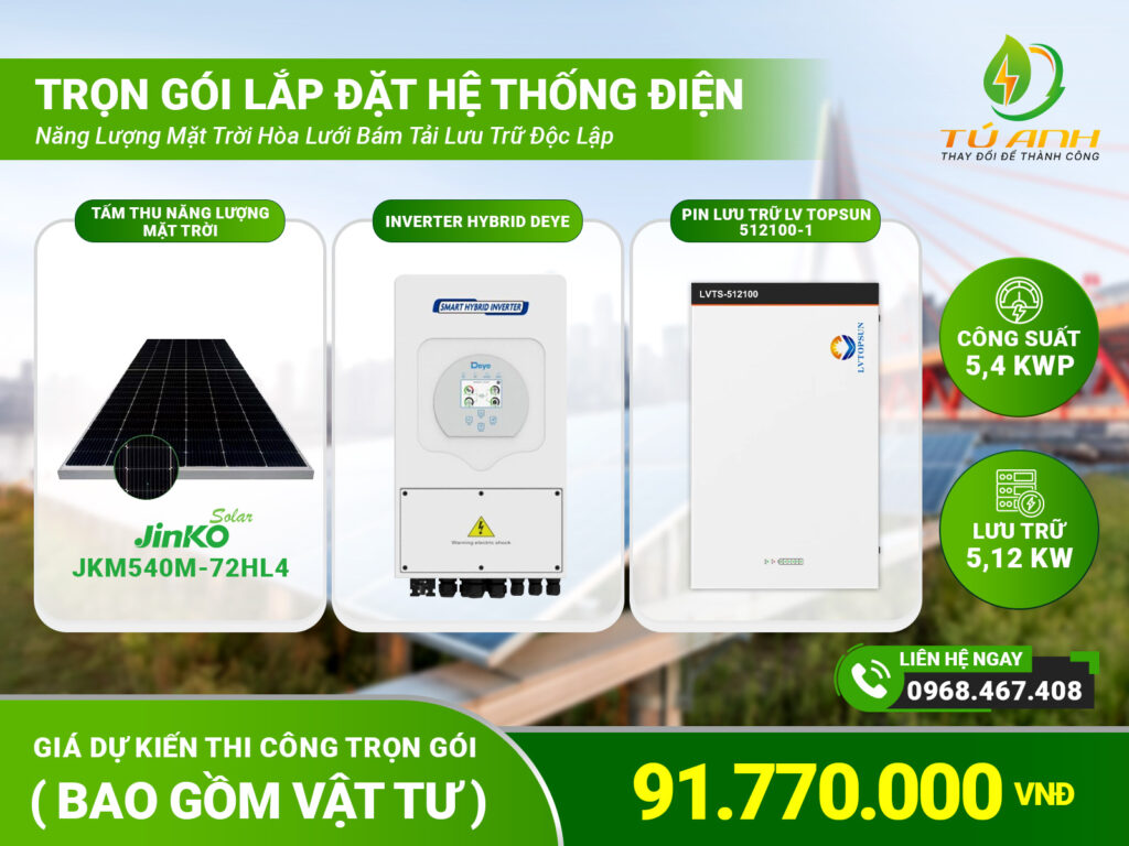 gói lắp đặt 91,7 triệu