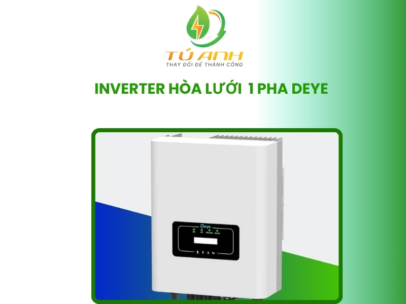 inverter hòa lưới 1 pha deye