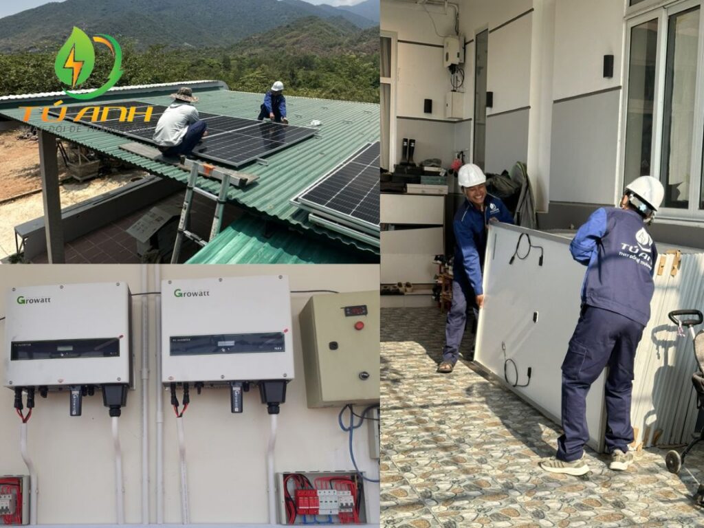 lắp đặt điện năng lượng mặt trời