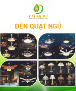 sản phẩm đèn quạt ngủ