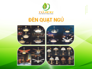 sản phẩm đèn quạt ngủ
