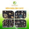 Đèn bàn ăn cafe