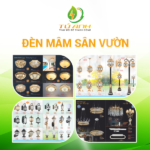 sản phẩm đèn mâm sân vườn