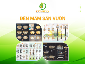 sản phẩm đèn mâm sân vườn