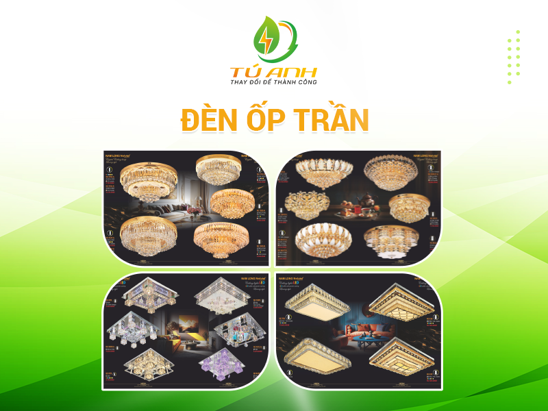 đèn ốp trần
