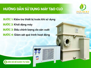 hướng dẫn sử dụng máy tạo clo